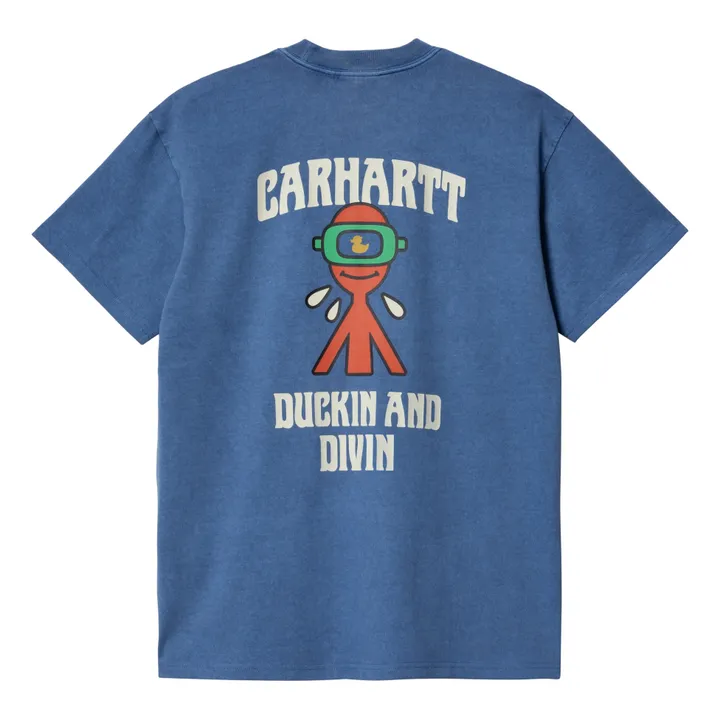 Carhartt WIP - Duckin' Organic Cotton T-shirt - Blue | Smallable