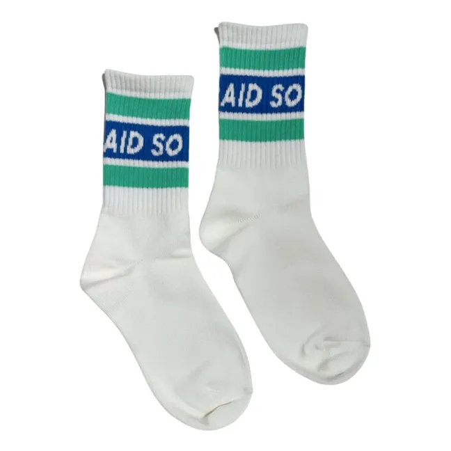 Logo Socken | Weiß