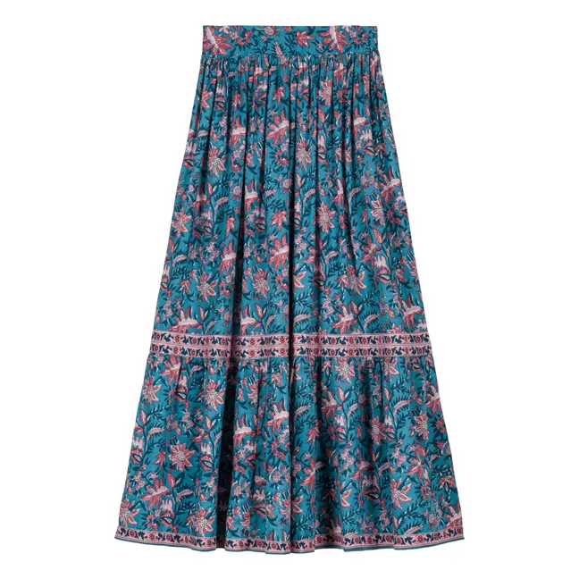 Skirt Jansiane - Women's collection | Peacock blue