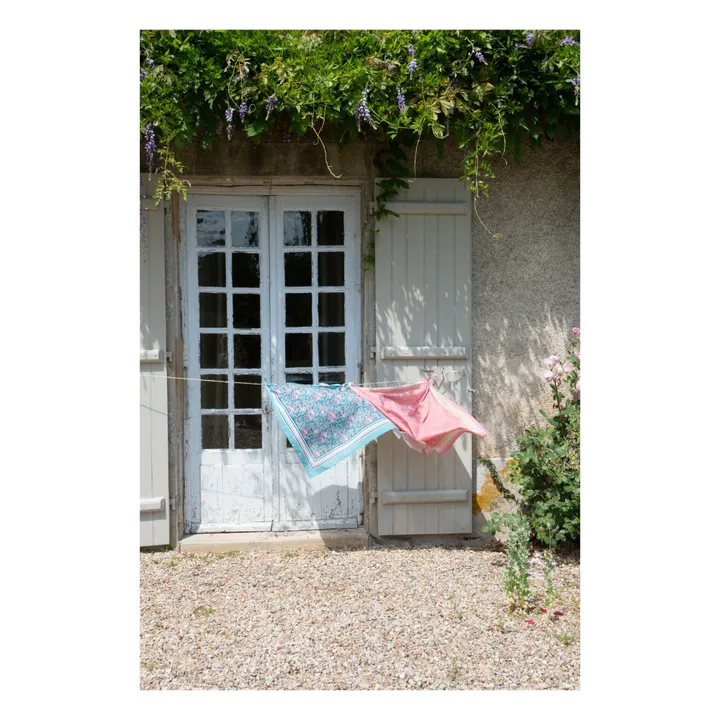 Foulard Capucine - Collection Femme | Bleu canard- Image produit n°4
