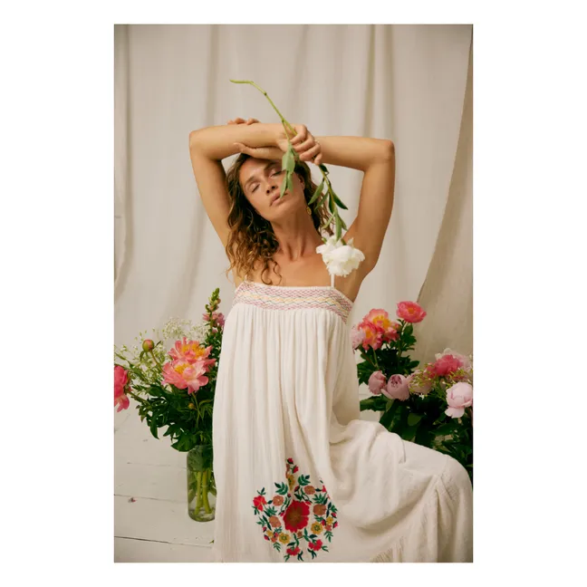 Robe Marcelina Coton Bio - Collection Femme | Ecru