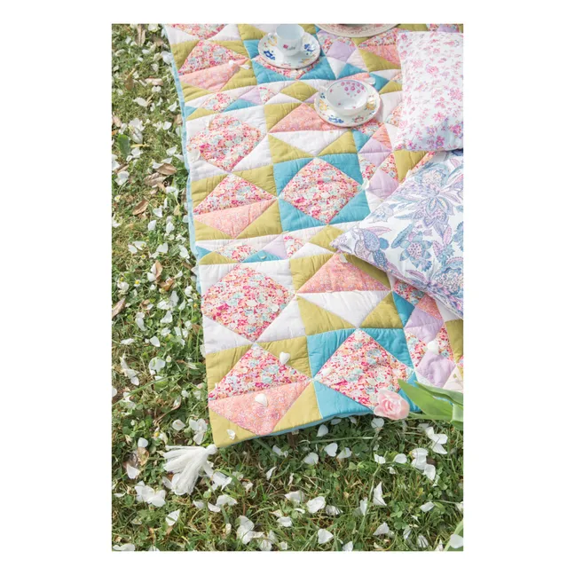 Plaid patchwork Aneka | Multicolore