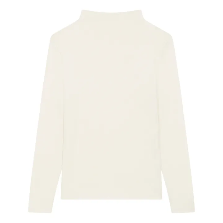 Col Roulé Femme Manches Longues en Modal | Sable- Image produit n°0