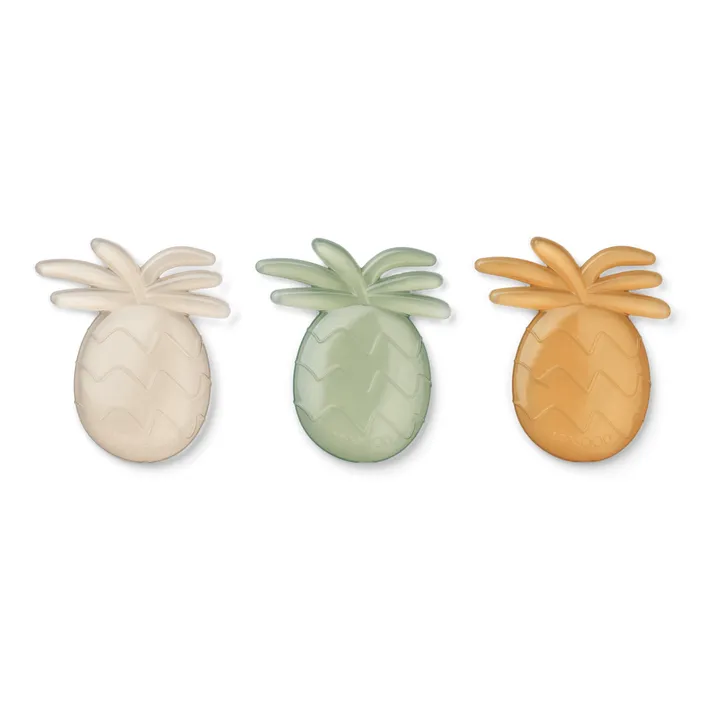 Blocs de glace pour lunch box Kayden - Set de 3 | Yellow mellow mix- Image produit n°0