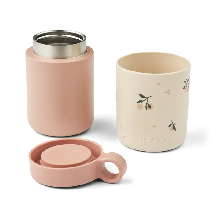Boite repas isotherme Kian | Peach/Sea shell- Image produit n°1