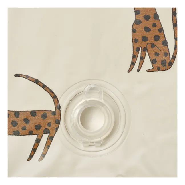 Aufblasbarer Swimmingpool Jeannette | Leopard/Sandy