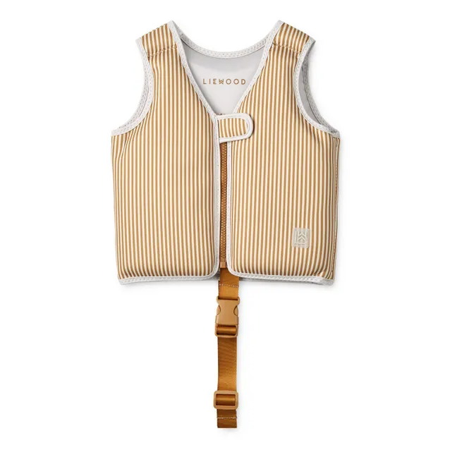 Gilet de natation Dove | Stripe Sandy/golden caramel
