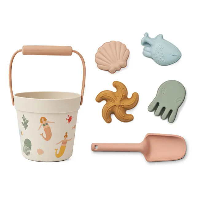 Cubo de playa Dante y accesorios | Mermaids/Sandy