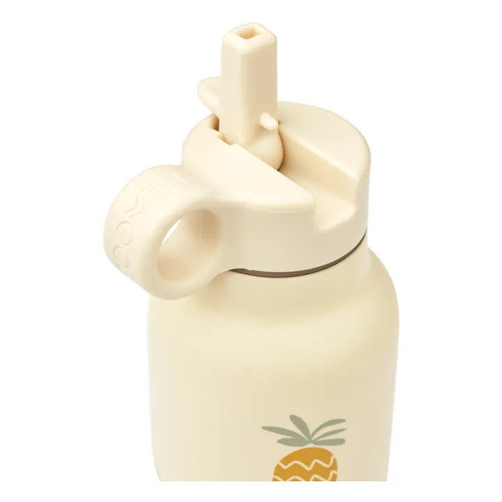 LIEWOOD FALK STEEL WATER BOTTLE 500 ML PINEAPPLES / CLOUD CREAM LIEWOOD FALK STEEL WATER BOTTLE 500 ML PINEAPPLES / CLOUD CREAM