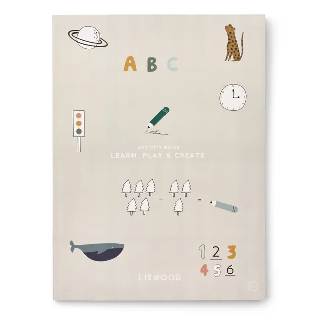 Akari 6+ activity book | Classic multi mix