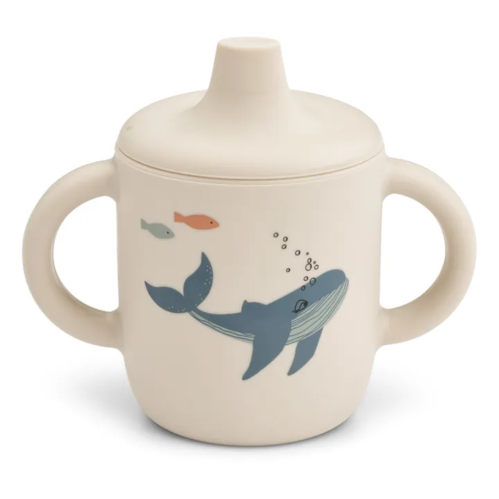 Taza de entrenamiento de silicona Neil | Sea creature/Sandy- Imagen del producto n°0