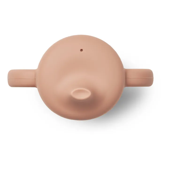 Tasse d'apprentissage Neil en silicone | Shell/Pale tuscany- Image produit n°4