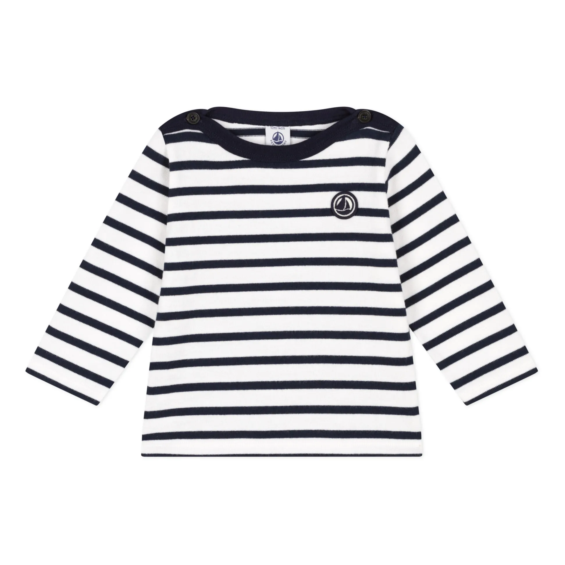 Petit Bateau Navy Blue Lascinant Striped Jumper