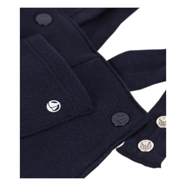Leon Jersey overalls | Navy blue