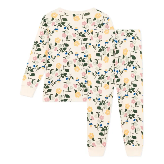 Pyjama-Set Mama Blumen | Beige