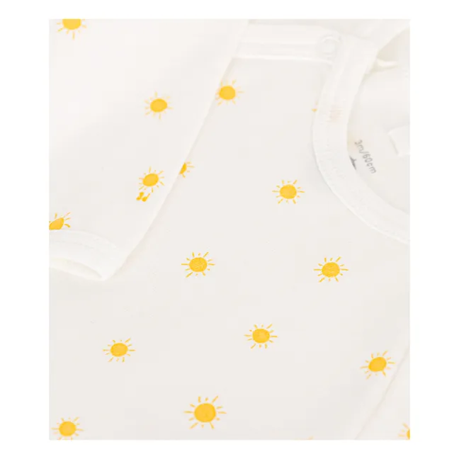 Pyjama Midye Soleil | Weiß