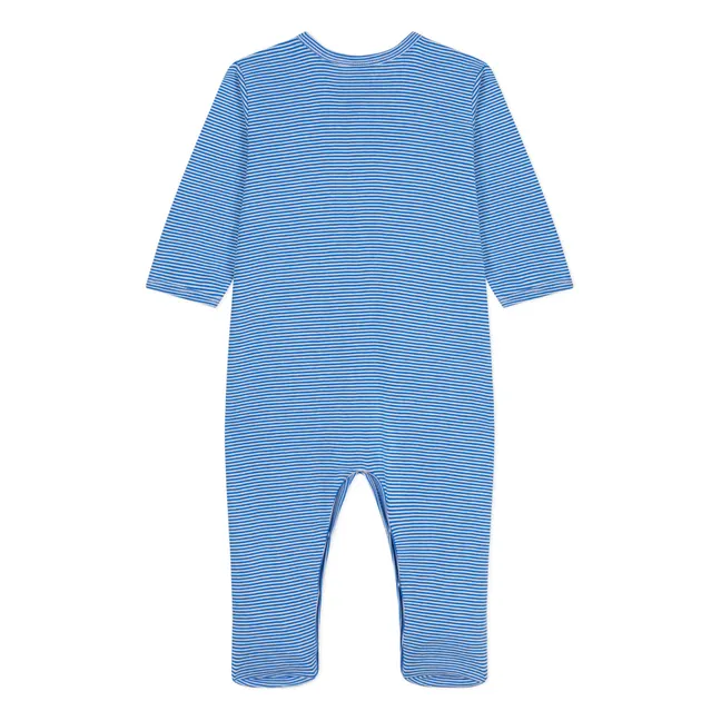Pijama de rayas Meleo | Azul