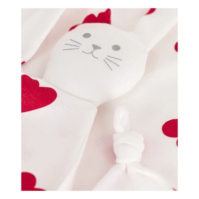 Madine Lapin Hearts soft toy | White
