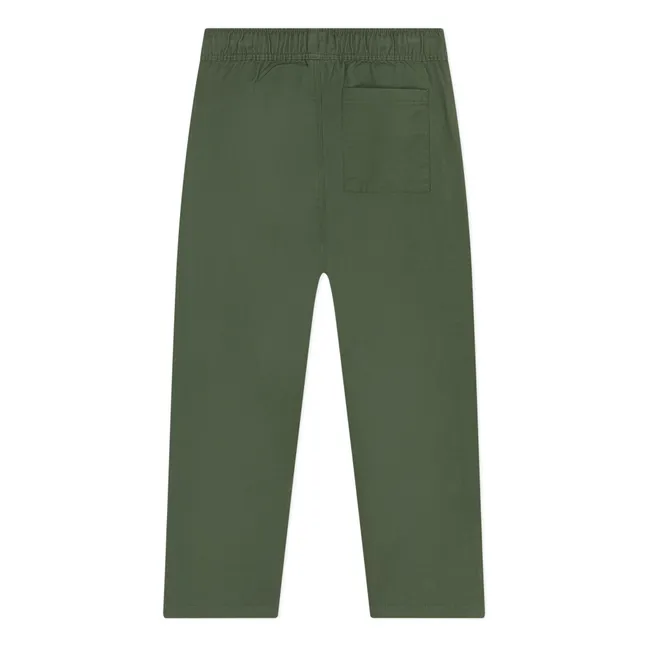 Pantaloni Maska in cotone e lino | Verde militare