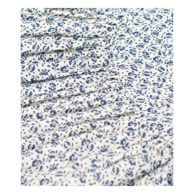Mesange Cotton Gauze Dress | Blue