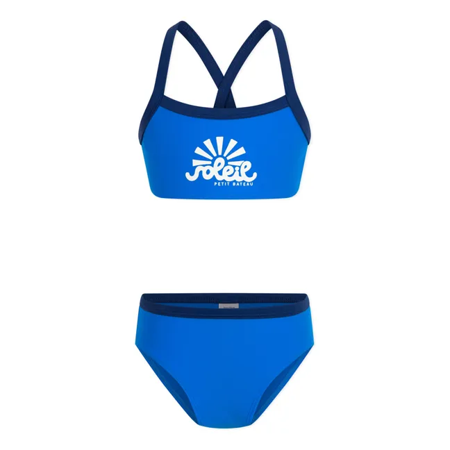 2 Piece Sun Swimsuit | Blue