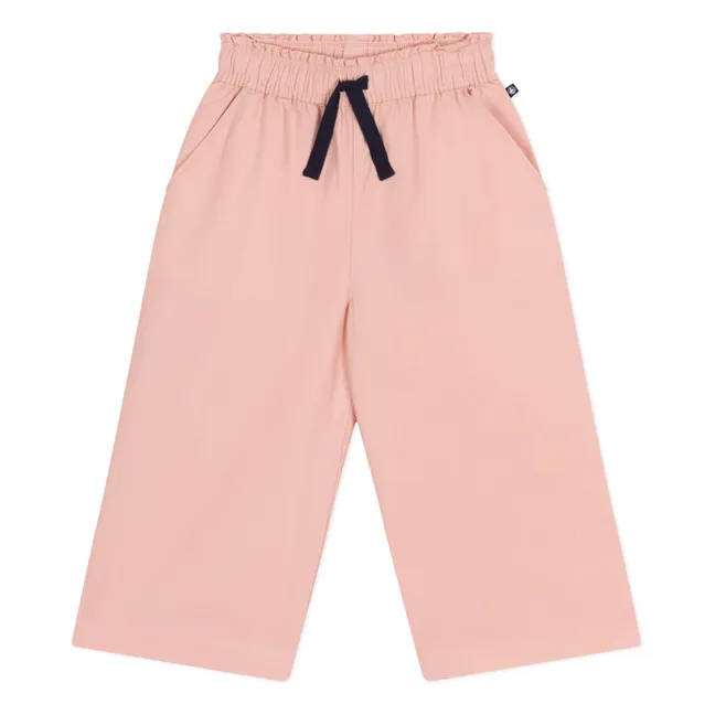 Culotte skirt Marissa Cotton Linen | Powder pink