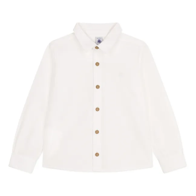 Camicia Moda Piquée | Bianco