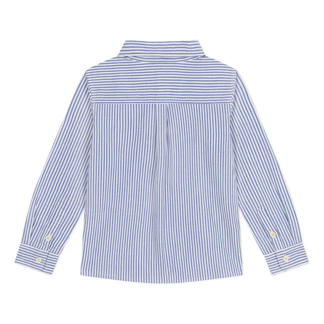 Malvine Striped Shirt | Blue