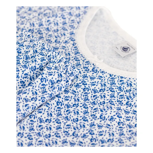 Naoshima Mango Pyjama Set | Blue