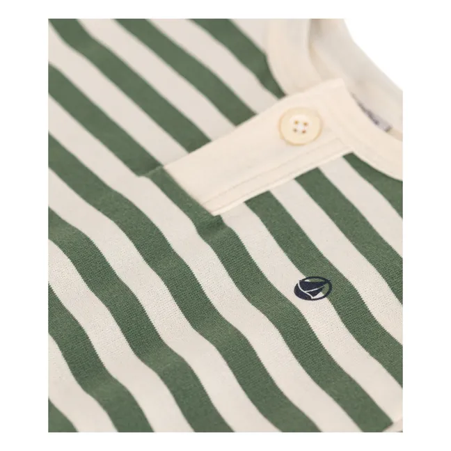 Striped T-shirt | Khaki