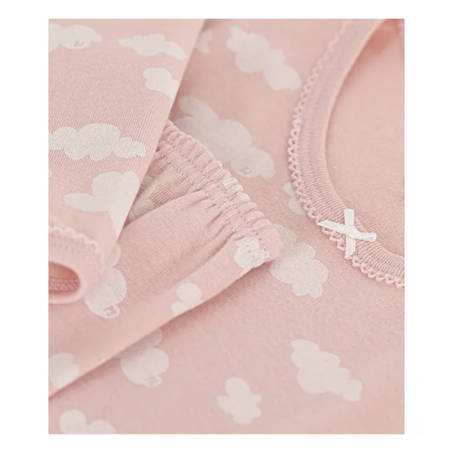Conjunto de pijama Manoel Cloud | Rosa
