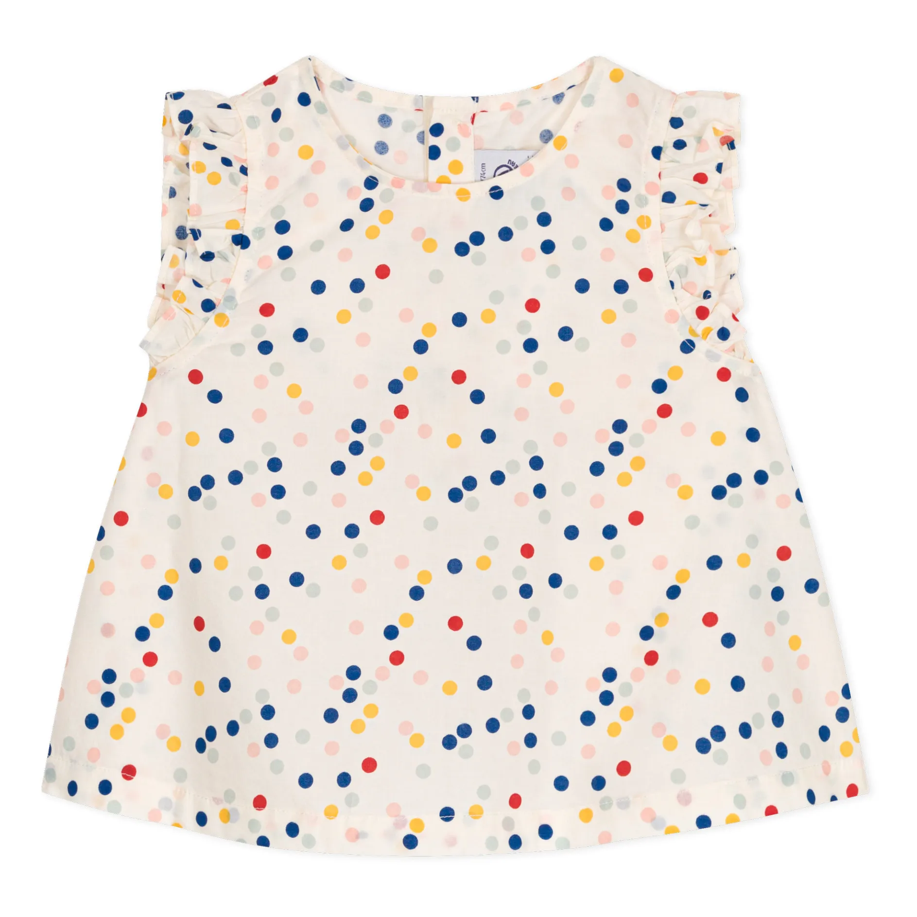 Petit Bateau White Marinette Popeline Top