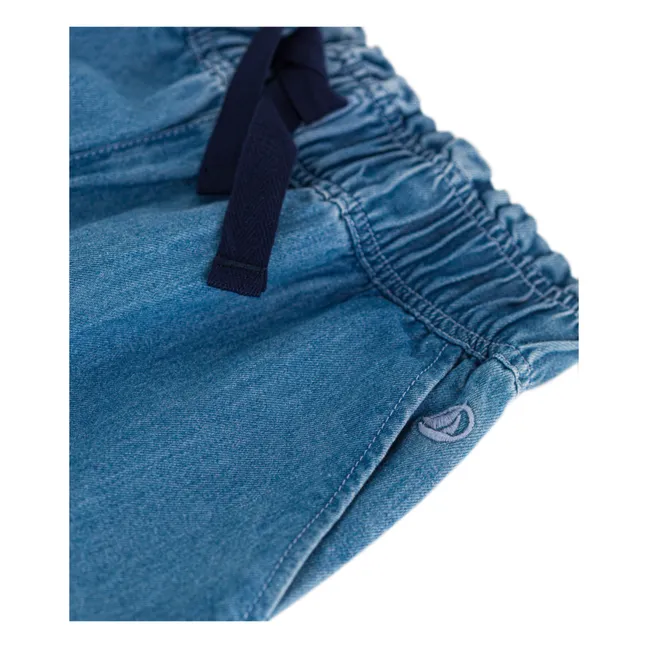 Jupe-culotte Denim | Bleu jean