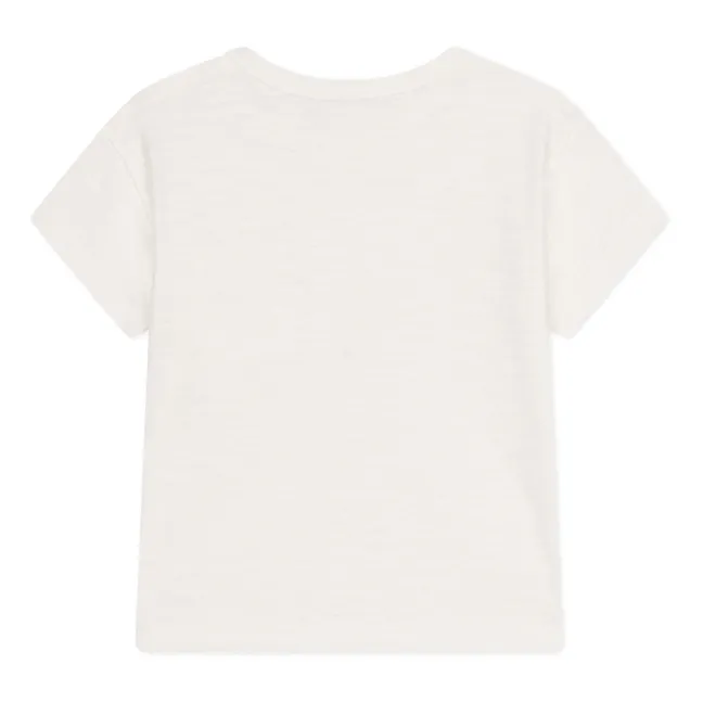 Marmiton Jersey Flamed T-shirt | Ecru