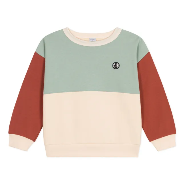 Sweatshirt Mael Colorbloc | Salbei