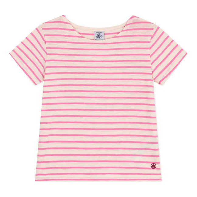 Madonna Jersey Flamed T-shirt | Pink