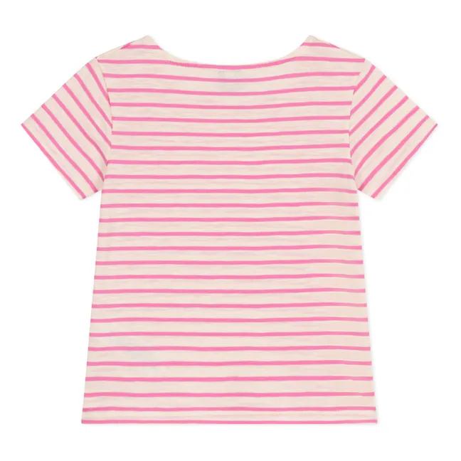 Madonna Jersey Flamed T-shirt | Pink