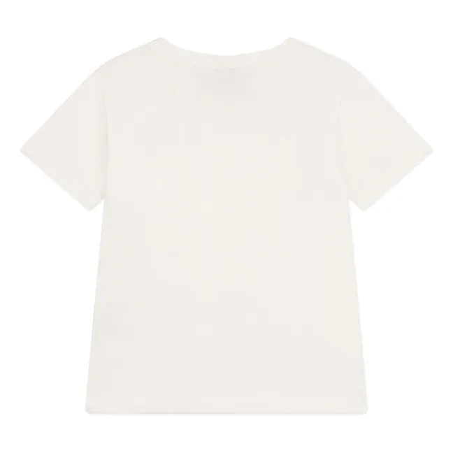 Mikado T-Shirt | Weiß