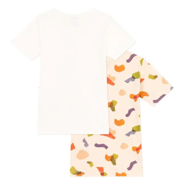 Set of 2 Minimodulo T-shirts | Beige
