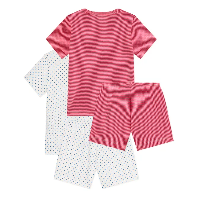 Lot 2 Pyjamas Shorts | Blanc