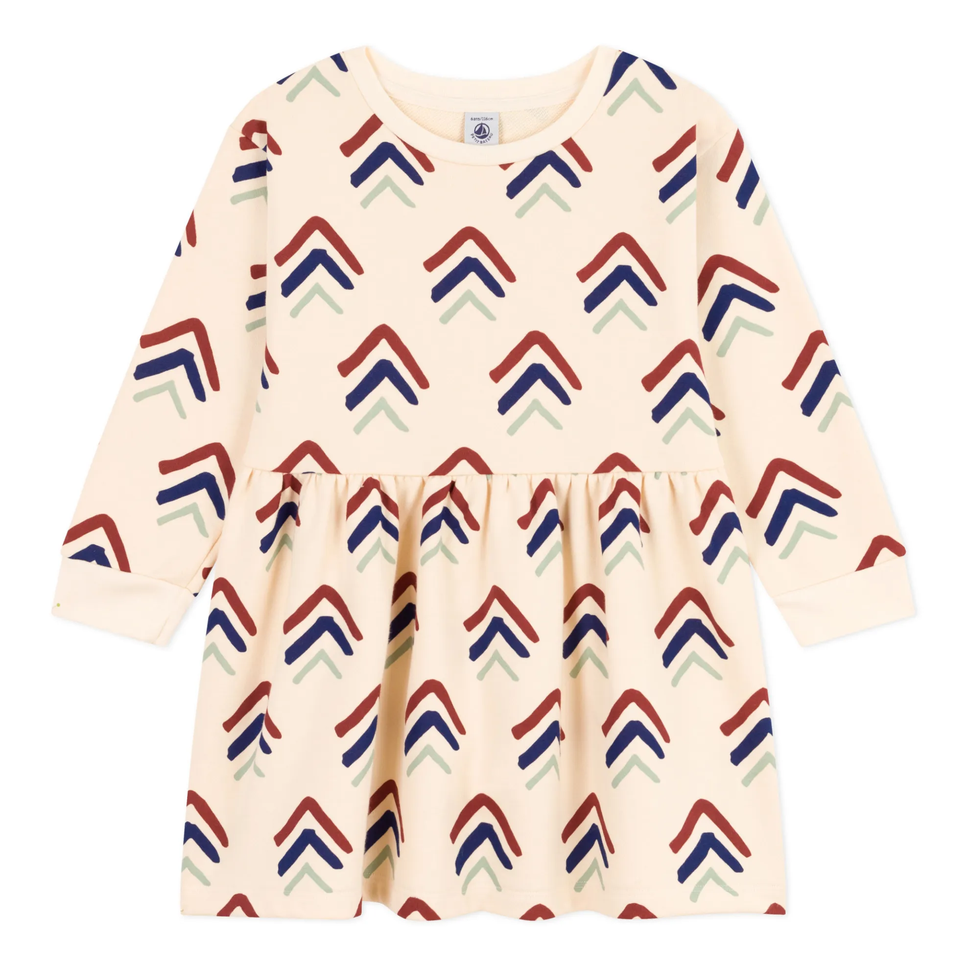 Petit Bateau Beige Molly Molleton Dress