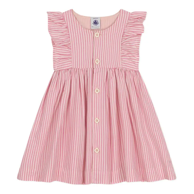 Meau Popeline Dress | Pink