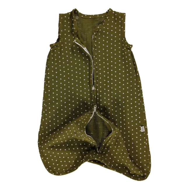 Tilleul sleeping bag in double cotton gauze | Khaki