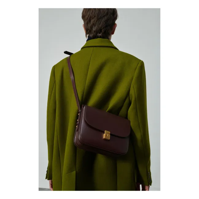 Cappotto in lana vergine Wadden | Verde