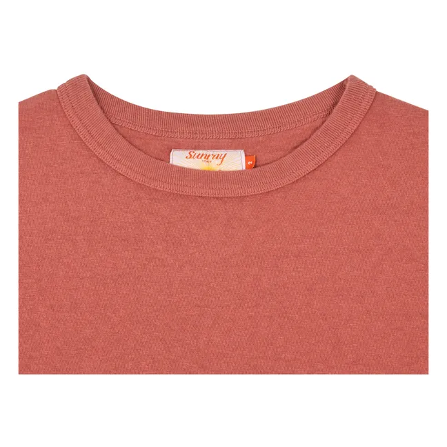Hi'aka Recycled T-shirt 260g | Dark red
