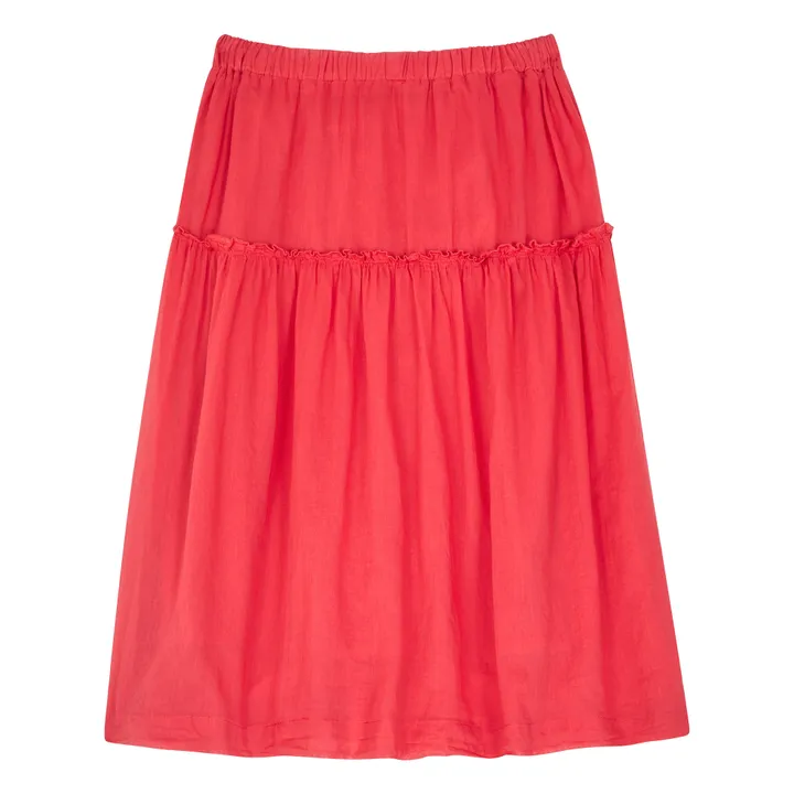 Jupe Chora | Rouge- Image produit n°1