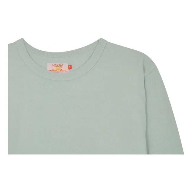 Haleiwa Long Sleeve Recycled T-shirt 260g | Green