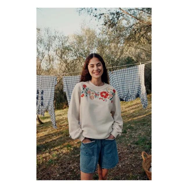 Petra sweatshirt - Women's collection | Ecru