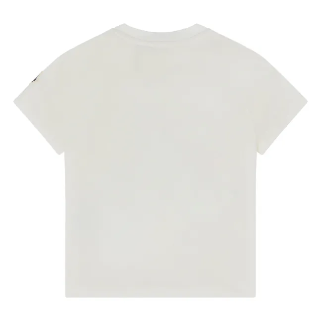 Camiseta con logotipo monograma | Blanco