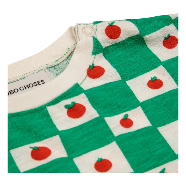 Maglietta in cotone biologico Tomato | Verde